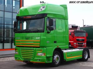 DAF, XF105.460, 4x2,Ретардер
