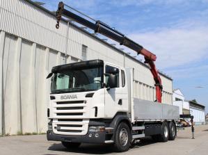 SCANIA, R440, 6x2, Кран 