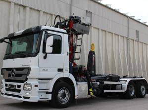 MERCEDES BENZ, Actros 2541, Кран Penz